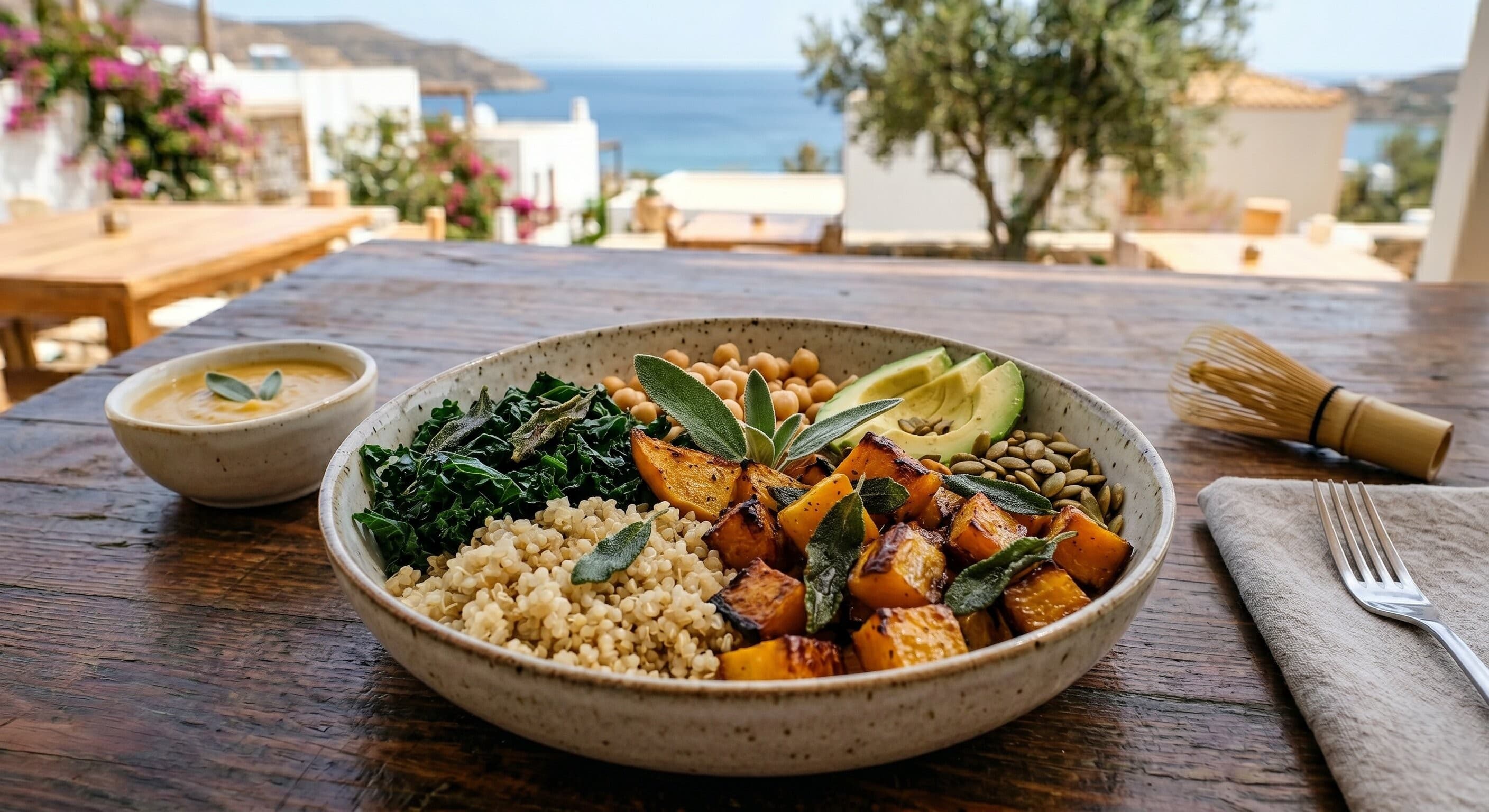 Roasted Butternut Squash & Sage Buddha Bowl